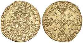 CASALE Guglielmo Gonzaga (1566-1587) Scudo d'oro - MIR 266 AU (g 3,28) R Esemplare di notevole freschezza

Status: qFDC