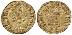 FIRENZE Repubblica (sec. XIII-1532) Fiorino largo - Simbolo stemma sormontato, Nerli Francesco, 1510, II semestre - Bernocchi 3634 AU (g 3,48) RR Legg...