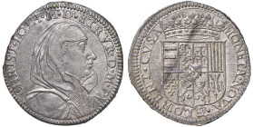 FIRENZE Cristina di Lorena (1630) Testone 1630 - MIR 318 (indicato R/3) AG (g 9,49) RRR Esemplare di conservazione eccezionale

Status: FDC
