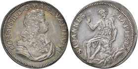 FIRENZE Cosimo III (1670-1723) Testone 1676 - MIR 322/2 AG (g 8,75) R Bella patina

Status: BB-SPL
