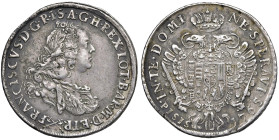 FIRENZE Francesco II (1737-1765) Francescone 1765 - MIR 361/9 AG (g 27,41)

Status: BB+