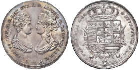 FIRENZE Carlo Ludovico di Borbone (1803-1807) Francescone 1807 - MIR 425/2 AG (g 27,32) R Moneta di eccellente conservazione, dai rilievi intonsi, rar...