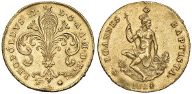 FIRENZE Leopoldo II (1824-1859) Ruspone 1824 - Gig. 3; MIR 444/1 AU (g 10,45) R Lievi tracce di montatura asportata

Status: BB+