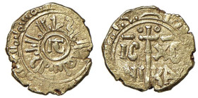 MESSINA Guglielmo II (1166-1189) Multiplo di tarÃ¬ - MIR 34 AU (g 1,43)

Status: BB+