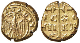 MESSINA Corrado II di Svezia (1254-1258) Multiplo di tarÃ¬ - Spahr 165 AU (g 5,53) RRR Ex Artemide 57, lotto 847 con certificato di autenticitÃ e prov...