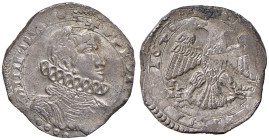 MESSINA Filippo IV (1621-1665) 4 TarÃ¬ 1648 - MIR 355/20 AG (g 10,61) Ottimo esemplare dalla freschezza del metallo. Con cartellino da vecchia raccolt...