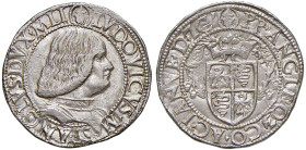 MILANO Ludovico Maria Sforza (1494-1500) Testone - MIR 229 AG (g 9,61) R Bell'esemplare dal metallo brillante

Status: SPL