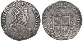 MILANO Filippo IV (1621-1655) Ducatone 1622 - MIR 361 AG (g 31,63) Lievi fratture al margine

Status: qBB/BB+