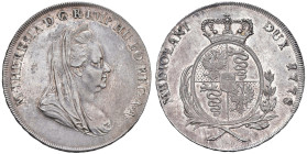 MILANO Maria Teresa (1740-1780) Scudo 1778 - MIR 435/1 AG (g 23,16) Splendido esemplare

Status: qFDC/FDC