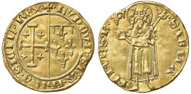NAPOLI Ludovico II d'AngiÃ² (1389-1399) Fiorino di Provenza - MIR 45 AU (g 2,80) RRR

Status: SPL+