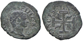 NAPOLI Filippo IV (1621-1665) 3 Cavalli 1625 B - Magliocca 123 CU (g 1,62) R

Status: BB-BB+
