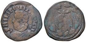 NAPOLI Filippo IV (1621-1665) Tornese 1631 - Magliocca 103 CU (g 4,90) R

Status: MB-BB