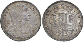 NAPOLI Carlo II (1674-1700) TarÃ¬ 1689 con HIS SICI - Nomisma 51 AG (g 5,07) R Bellissimo esemplare

Status: FDC