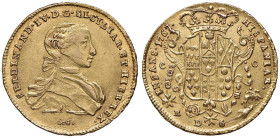 NAPOLI Ferdinando IV (1759-1799) 6 Ducati 1767 - Nomisma 348 AU (g 8,82)

Status: qSPL
