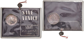 AJMAN 5 Riyals Save Venice - AG In blister sigillato

Status: FDC