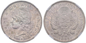 ARGENTINA Peso 1882 - KM 29 AG In slab NGC UNC DETAILS CLEANED cod. 8234012-010

Status: UNC DETAILS