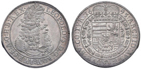 AUSTRIA Leopoldo I (1657-1705) Tallero 1695 IAK Hall - KM 1303; Dav. 3245 AG (g 28,60)

Status: SPL