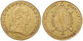 AUSTRIA Francesco II (1792-1806) Sovrano 1793 H - Fr. 471 AU (g 11,13)

Status: BB