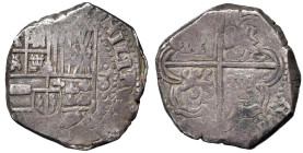 BOLIVIA Filippo IV (1621-1665) 8 Reales - Cal. tipo 327 AG (g 27,32)

Status: MB+