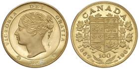 CANADA - Medaglia"Queen Victoria - Canadian Confederation Centennial" 1967 - AU (g 17,50 marcato 900 - Ã˜Â 30 mm)

Status: FDC