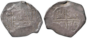 SPAGNA Filippo IV (1621-1665) Siviglia - 8 Reales saggiatore R - Cal. Tipo 349 AG (g 27,41)

Status: MB+
