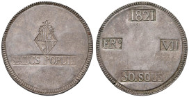 SPAGNA Ferdinando VII (1808-1833) Mallorca - 5 Pesetas 1821 - Cal. 1293 AG (g 26,95)

Status: BB-SPL