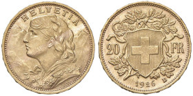 SVIZZERA Confederazione - 20 Franchi 1926 - KM 35.1 AU (g 6,45)

Status: FDC