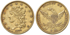 USA 5 Dollari 1835 - AU (g 8,33) RR

Status: qSPL/SPL