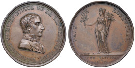 Medaglia 1801 Pace di Luneville - Opus: Andrieu - Bramsen 107 - AE (g 38,16 - Ã˜ 42 mm) Ex Ceccarelli Milano, marzo 1994

Status: FDC
