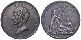 NAPOLEONICHE Napoleone Bonaparte (1795-1815) Medaglia coniata An. VIII 1800 Battaglia di Marengo e restaurazione della Repubblica Cisalpina, Bonaparte...
