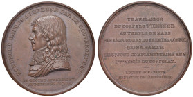 NAPOLEONICHE Henri de la Tour d'Auvergne, Viceconte di Turenne (1611-1675) Medaglia 1800 Per la traslazione a Parigi delle spoglie del Maresciallo a L...