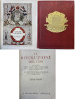 AA.VV., La Rivoluzione del 1789, ed. italiana a cura di C. Giardini, Milano 1940-1942, 2 voll. in 4Â° grande, 406 + 440 pp. Splendida legatura in tela...
