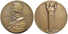 FRANCIA. Medaglia 1935 Paul M. Dammann. Cardinale Richelieu (1585-1642) 300Â° Anniversario della fondazione dell'Accademia delle Scienze, all'Immortal...