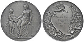 SVIZZERA. Cantone di Neuchatelle Medaglia al merito 1925 su modello del Landry del 1890, Medaglia premio al Presidente del Gran Consiglio - Opus: F. L...