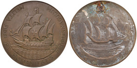 MEDAGLIE DI RENATO SIGNORINI Renato Signorini (1902-1966) Medaglia da fusione uniface di massimo modulo senza data (XX secolo) MELITA FIDEI ETR HUMANI...