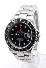 ROLEX GMT MASTER II. Referenza 16710. Seriale K30XXX. Movimento con calibro 3186 a carica automatica. Cassa in acciaio con diametro da 40mm. Dial nero...