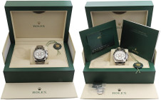 ROLEX Daytona. Referenza 126500LN. Seriale alfanumerico. Movimento con calibro 4131 a carica automatica. Cassa in acciaio con diametro da 40mm. Dial b...