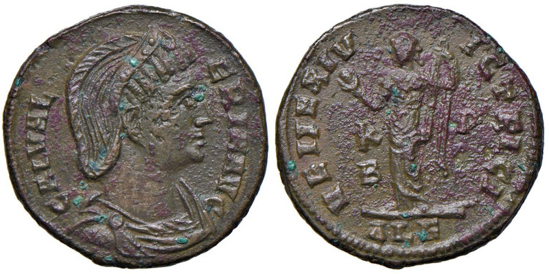 Galeria Valeria (moglie di Costanzo) Follis (Alessandria) Busto a d. - R/ Venere...