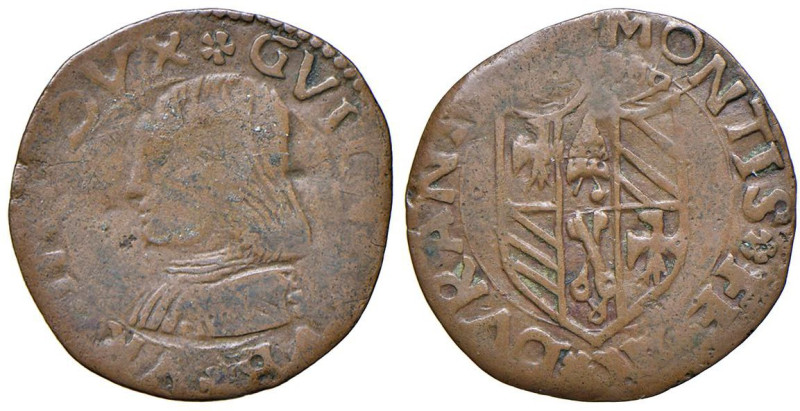 CASTELDURANTE Guid'Ubaldo I (1482-1508) Quattrino - Cavicchi 17 CU (g 1,09)

S...