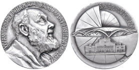 San Giovanni Rotondo. Medaglia 1993 XXV Anniversario della morte di Padre Pio 1968-1993 - Opus: V. Piccioni e D. Longo - AG marcato 936 (g 30 - Ã˜ 40 ...