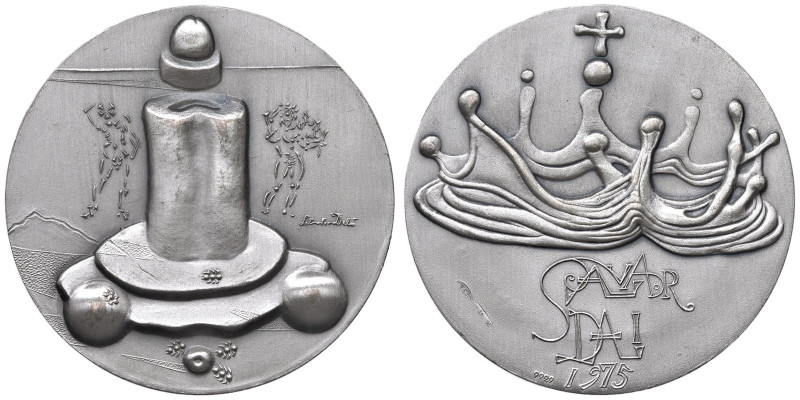 FRANCIA. Repubblica Medaglia Salvador Dali (1904-1989)I Dieci Comandamenti 1975,...