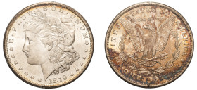 USA, Federal Republic, 1776-. “Morgan” Dollar, 1879 S, San Francisco mint (KM110).

Graded MS63 Blanchard.