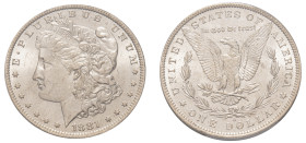 USA, Federal Republic, 1776-. “Morgan” Dollar, 1881 O, New Orleans mint (KM110).

Graded MS63 PCGS.

From the ‘Yankee’ collection.