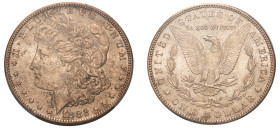 USA, Federal Republic, 1776-. “Morgan” Dollar, 1882 S, San Francisco mint (KM110).

Graded MS63 PCGS.