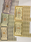 Greece
Lot of 5 bonds comprising “ΜΕΒΕΑ” Α.Ε., 5 shares, 2nd August 1972; “ΜΕΒΕΑ” Α.Ε., 5 shares, 15th November 1973; “ΜΕΒΕΑ” Α.Ε., 10 shares, 2nd Aug...