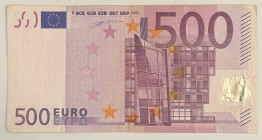 Greece - European Union
European Central Bank
500 Euros, 2002
Serial number prefix “Y”
S/N Y00003187882 - Signature of W.F. Duisenberg
Pick 7y

About ...