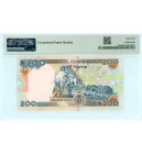 Nigeria
Central Bank
200 Naira, 2000 - Issue of 2000-2002
S/N A/9 320415 - Signature #11
Watermark: A. Bello
Pick 29a

Graded Choice Uncirculat...