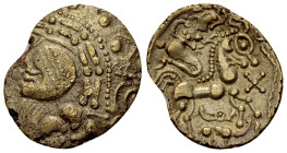 Aulerci Eburovices AV Hemistater, late 3rd-early 2nd century BC