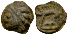 Leuci AE Cast potin unit, c. 100-50 BC