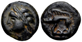 Remi AE Cast potin unit, 1st century BC
